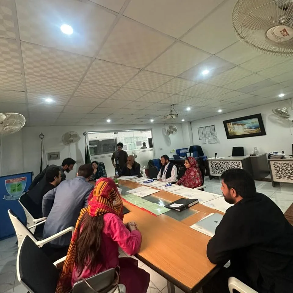 NCEAC evaluation team visit at NCIT