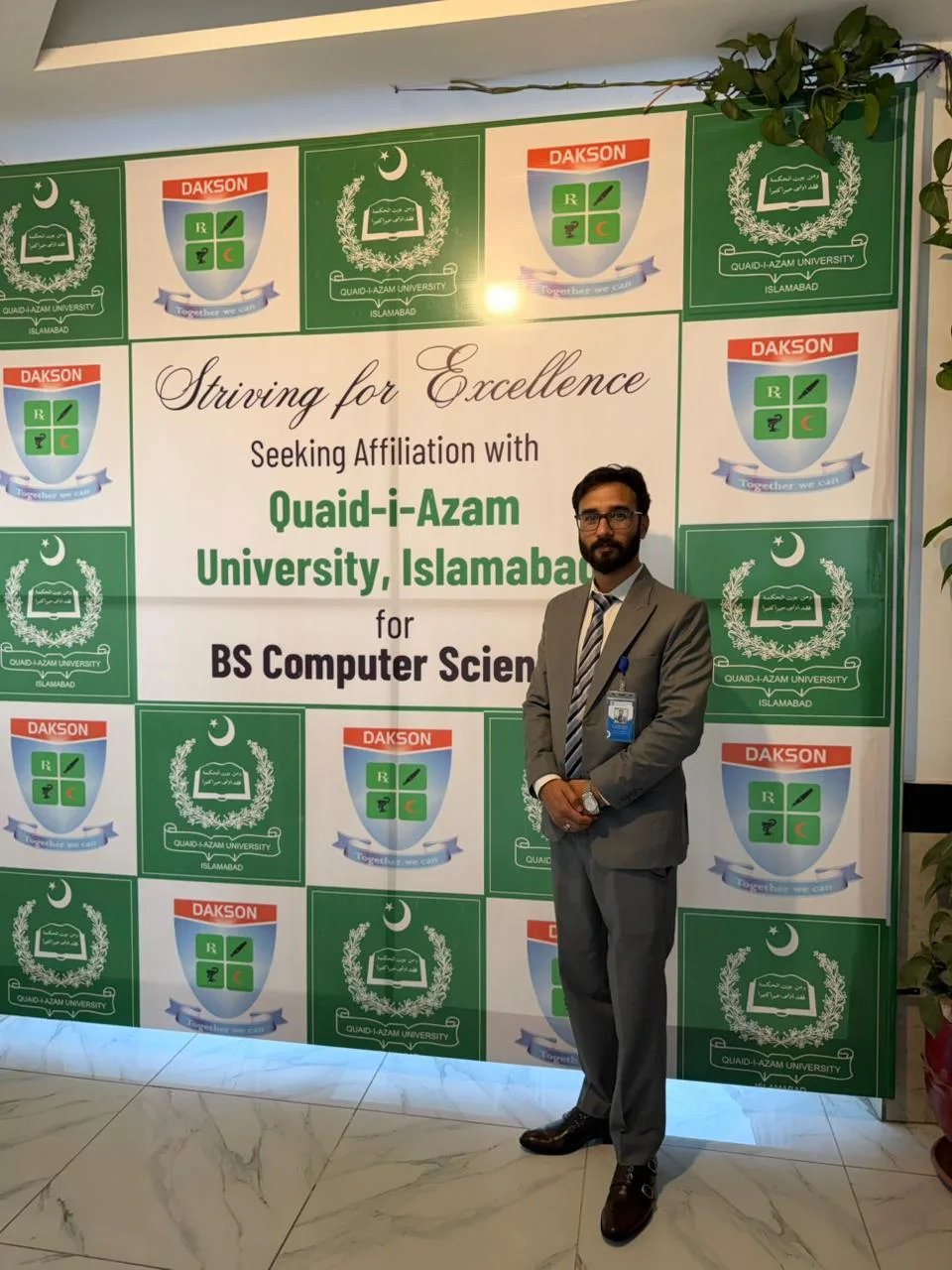 Quaid-i-Azam University affiliation visit