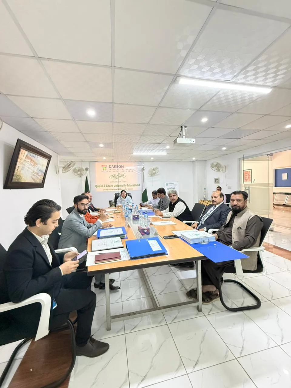Quaid-i-Azam University affiliation visit