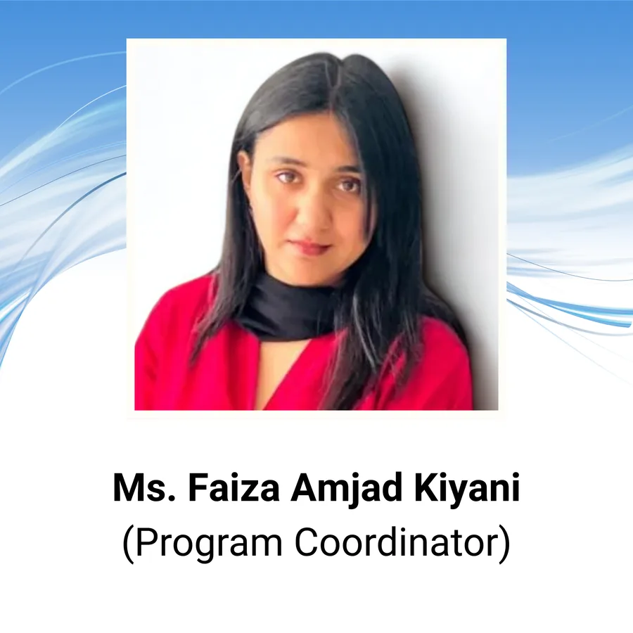 Ms. Faiza Amjad Kiyani