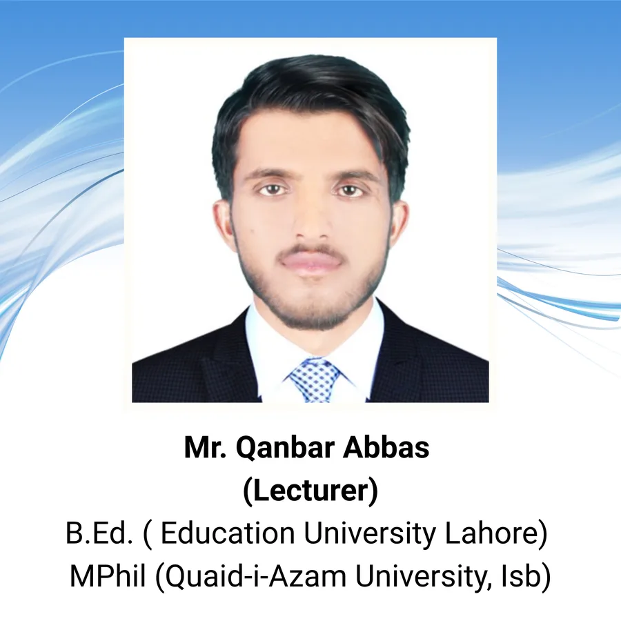 Mr. Qanbar Abbas