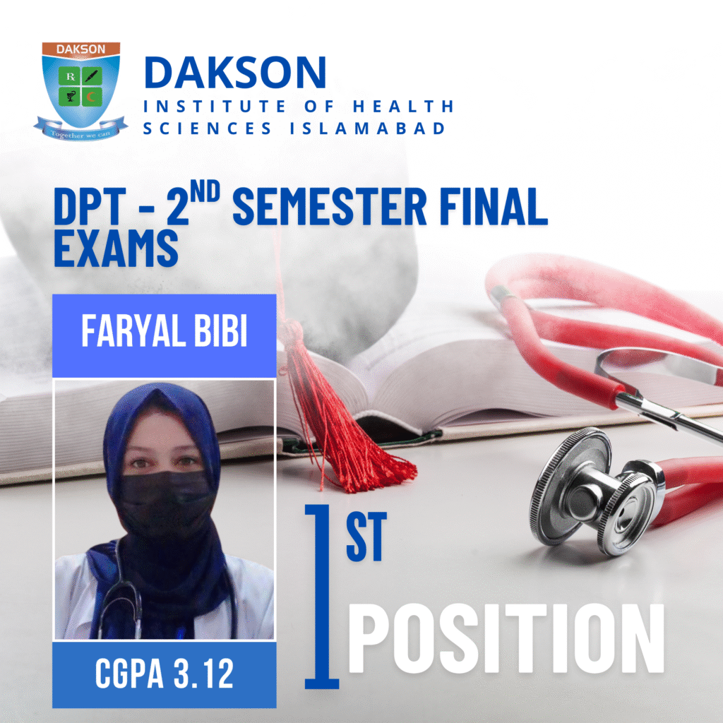 Faryal Bibi (DPT 2nd Semester)
