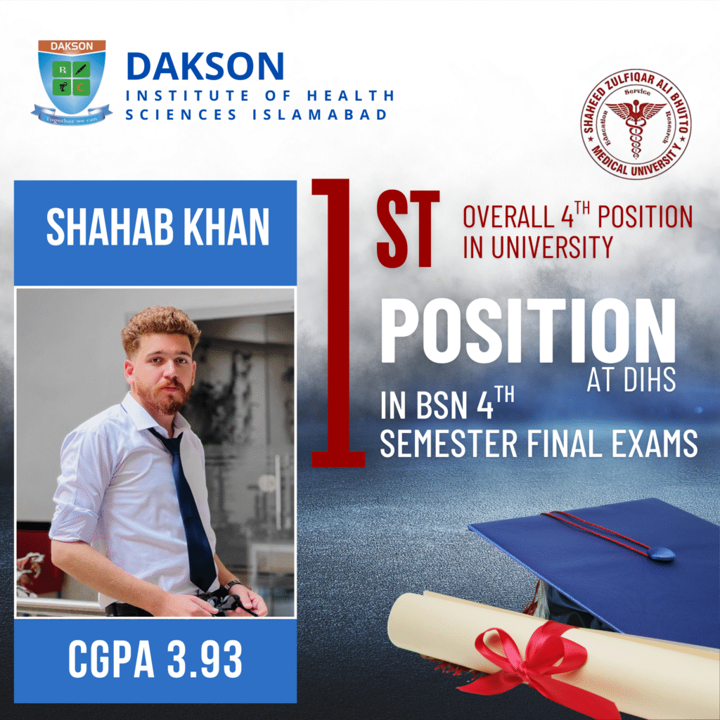 Shahab Khan (BSN 4th Semester)