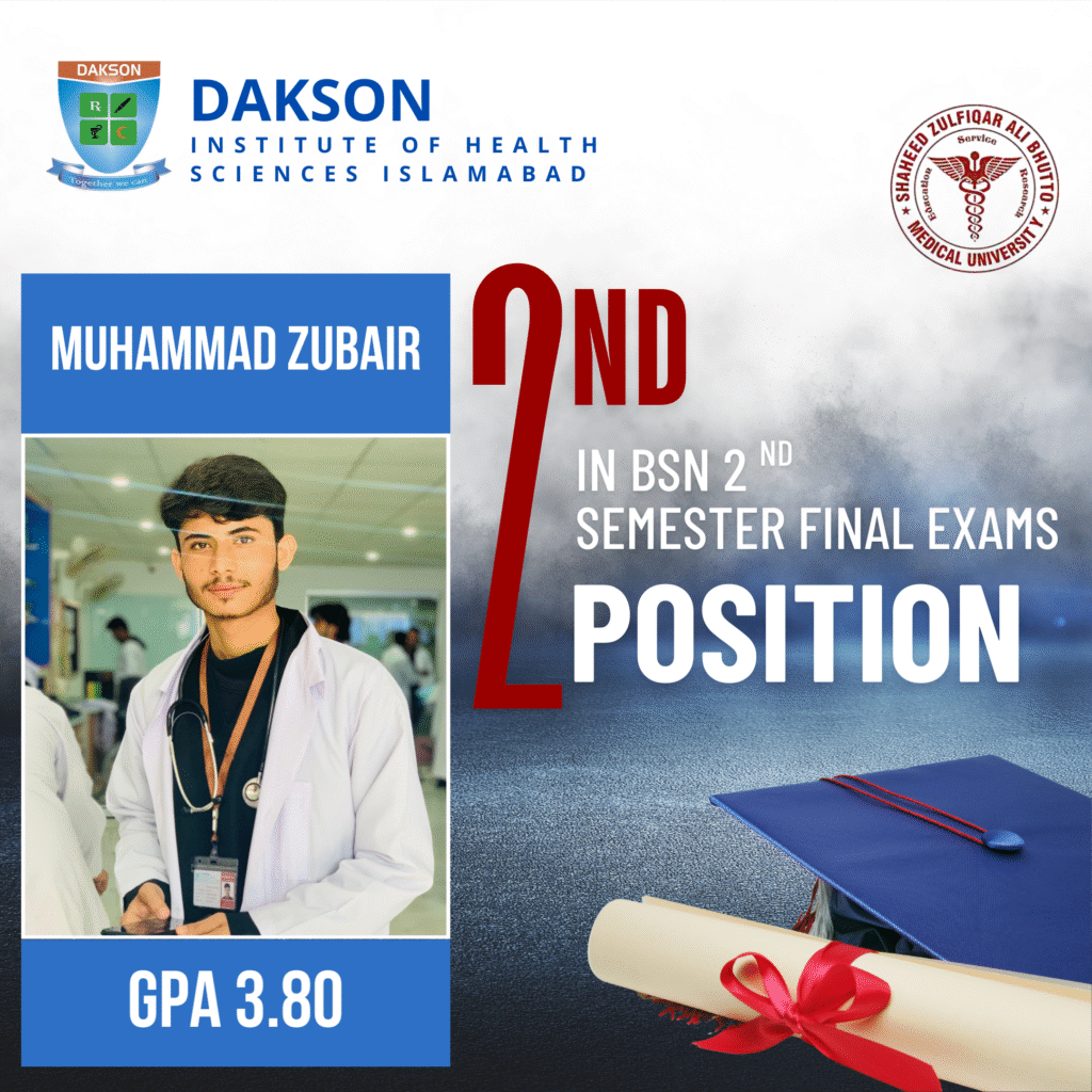 Muhammad Zubair (BSN 2nd Semester)