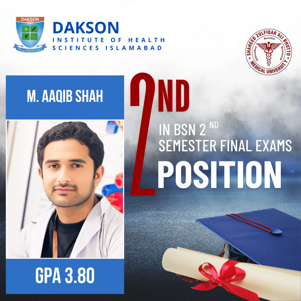 M. Aaqib Shah (BSN 2nd Semester)